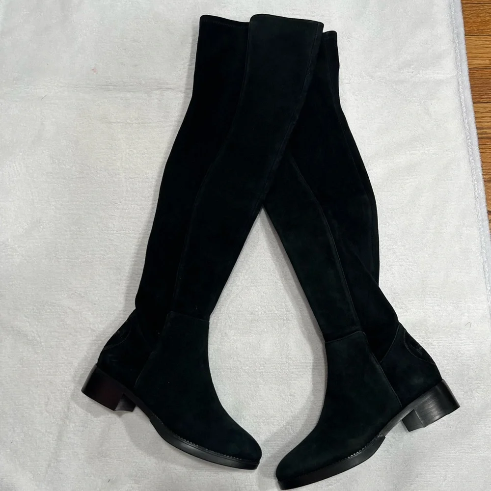 Tory‎ Burch Thea suede over the knee boots size 6